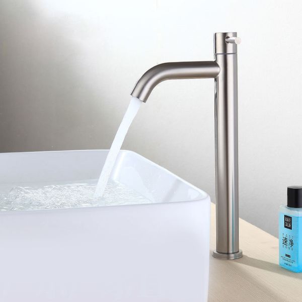 304 stainless steel heightened single handle single cold quick open bathroom l bar faucets wash basin sink garden ceramic basin mixer
304 stainless steel heightened single handle single cold quick open bathroom l bar faucets wash basin sink garden ceramic basin mixer