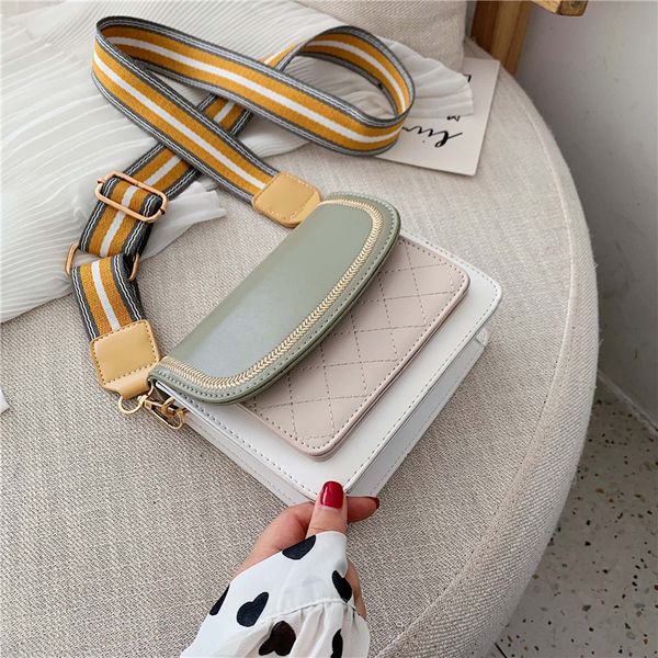 latest version mini bag contrasting color broadband women's messenger bag square sling shoulder
latest version mini bag contrasting color broadband women's messenger bag square sling shoulder