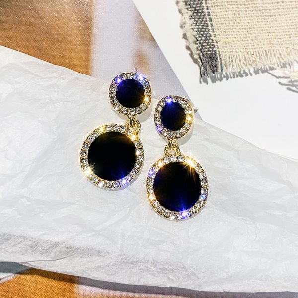 statement earrings 2019 black square geometric earrings for women crystal luxury wedding rhinestone earring gold color, Silver
statement earrings 2019 black square geometric earrings for women crystal luxury wedding rhinestone earring gold color, Silver