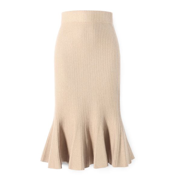 2019 high waist women winter bodycon midi length skirt chic pure color women knitted mermaid skirt faldas jupe femme saia, Black
2019 high waist women winter bodycon midi length skirt chic pure color women knitted mermaid skirt faldas jupe femme saia, Black
