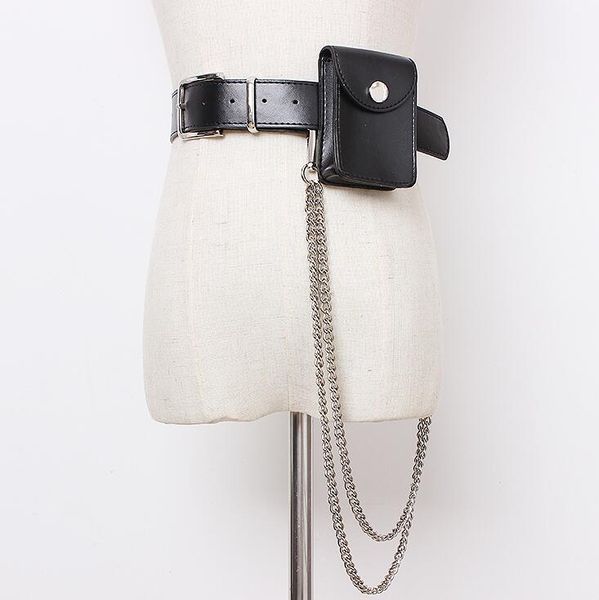 women's runway fashion metal chain pu leather cummerbunds female dress corsets waistband belts decoration wide belt r1656, Black;brown
women's runway fashion metal chain pu leather cummerbunds female dress corsets waistband belts decoration wide belt r1656, Black;brown