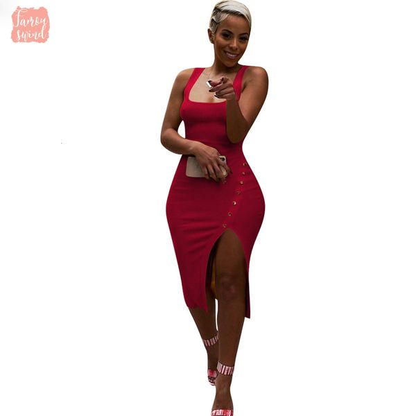 women summer sleeveless dress side spit knitted midi tank knee length vintage party dresses bodycon vestidos lm9065, Black;gray
women summer sleeveless dress side spit knitted midi tank knee length vintage party dresses bodycon vestidos lm9065, Black;gray