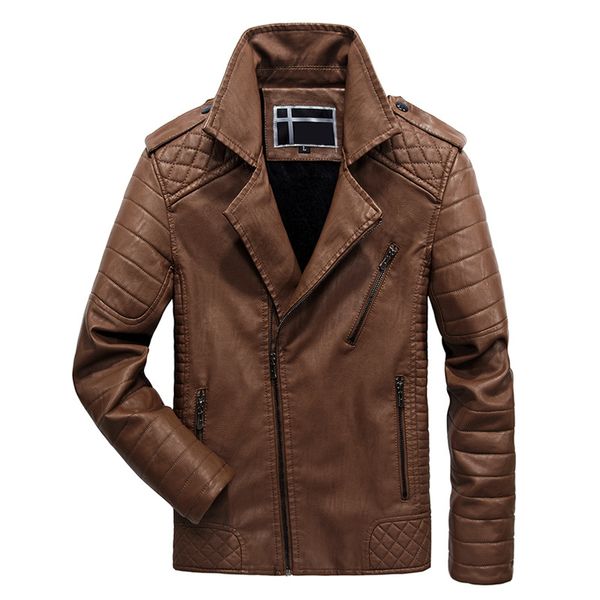 autumn winter leather jacket men fleece warm windbreaker mens leather jacket jaqueta de couro moto&biker plus size l-6xl, Black
autumn winter leather jacket men fleece warm windbreaker mens leather jacket jaqueta de couro moto&biker plus size l-6xl, Black
