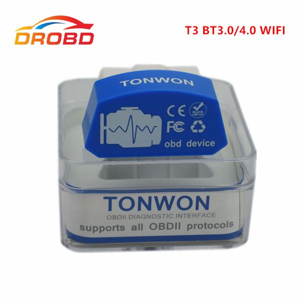 tonwon 3 obd2 code scanner bluetooth3.0/4.0 wifi avaliable obd car diagnostics tool scanner check vehicle engine device 
tonwon 3 obd2 code scanner bluetooth3.0/4.0 wifi avaliable obd car diagnostics tool scanner check vehicle engine device