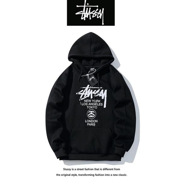 stussys add velvet men designer hoodie white luxury fashion hoodies street hip hop embroidery cotton clothing couples stone 127, Black
stussys add velvet men designer hoodie white luxury fashion hoodies street hip hop embroidery cotton clothing couples stone 127, Black