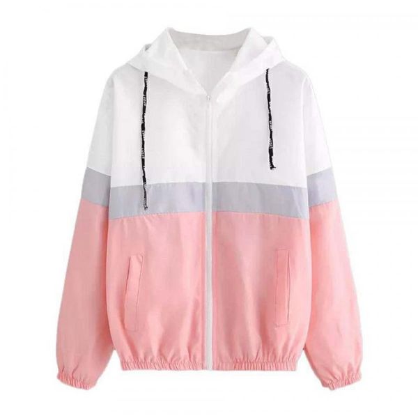 autumn women windbreaker jacket long sleeve patchwork standard hooded zipper pockets coat women clothes 2019, Black;brown
autumn women windbreaker jacket long sleeve patchwork standard hooded zipper pockets coat women clothes 2019, Black;brown