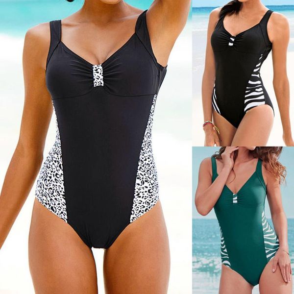 womens swimming swimsuit push up bikini sets swimwear high-waisted leopard print zebra print backless one-piece swimsuit, White
womens swimming swimsuit push up bikini sets swimwear high-waisted leopard print zebra print backless one-piece swimsuit, White