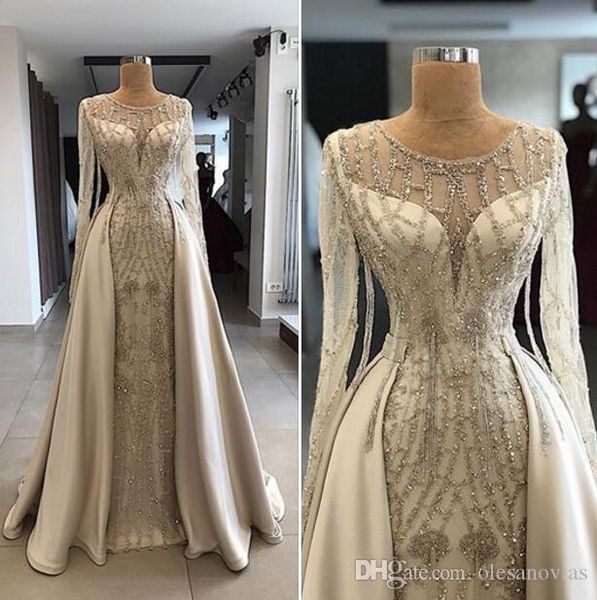 overskirts formal crystal evening dresses with sheer jewel long sleeve bodice accented beaded prom dresses floor length party gowns, Black;red
overskirts formal crystal evening dresses with sheer jewel long sleeve bodice accented beaded prom dresses floor length party gowns, Black;red