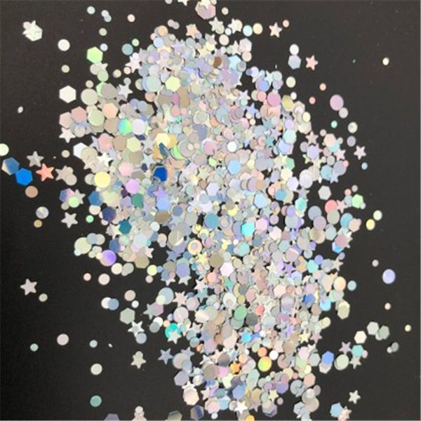 new 1 pound laser silver mixed chunky glitters star moon round flakes sticker nails art face body party weddings decoration, Silver;gold
new 1 pound laser silver mixed chunky glitters star moon round flakes sticker nails art face body party weddings decoration, Silver;gold