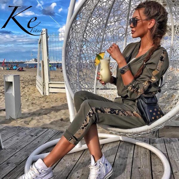 ke 2019 spring new fashion green casual sequin stitching jacket trousers sports suit set women cotton polyester glitter sexy, White;black
ke 2019 spring new fashion green casual sequin stitching jacket trousers sports suit set women cotton polyester glitter sexy, White;black