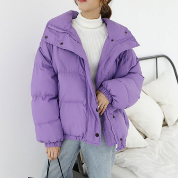 2019 solid winter jacket women clothing cotton coat harajuku jackets short plus size thick parka female warm outwear cc001, Black
2019 solid winter jacket women clothing cotton coat harajuku jackets short plus size thick parka female warm outwear cc001, Black