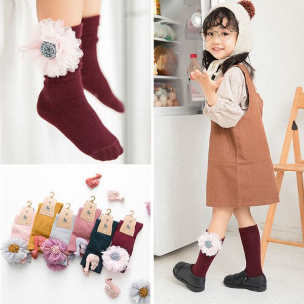 lovely newborn baby flower long high sock knee boys girls socks winter autumn socks 1-8y, Pink;yellow
lovely newborn baby flower long high sock knee boys girls socks winter autumn socks 1-8y, Pink;yellow