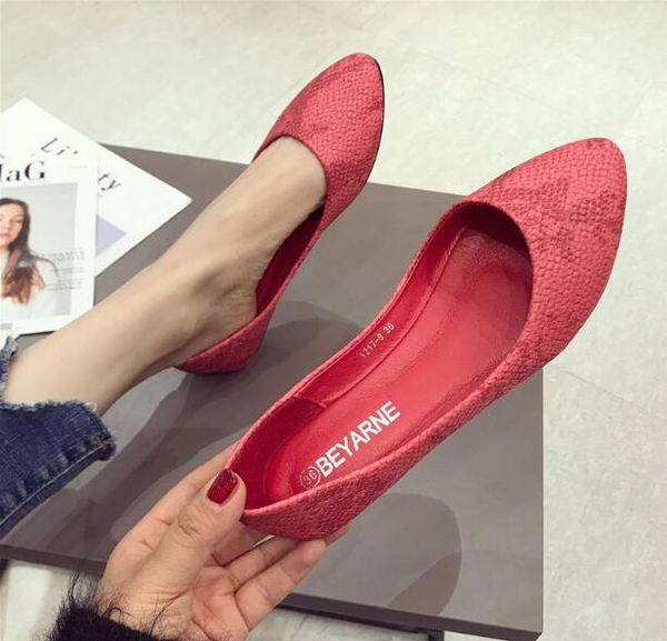 new 2019 ballets flats women shoes japanned leather embossed serpentine pattern flat boat shoes flats ladle plus size 41, Black
new 2019 ballets flats women shoes japanned leather embossed serpentine pattern flat boat shoes flats ladle plus size 41, Black