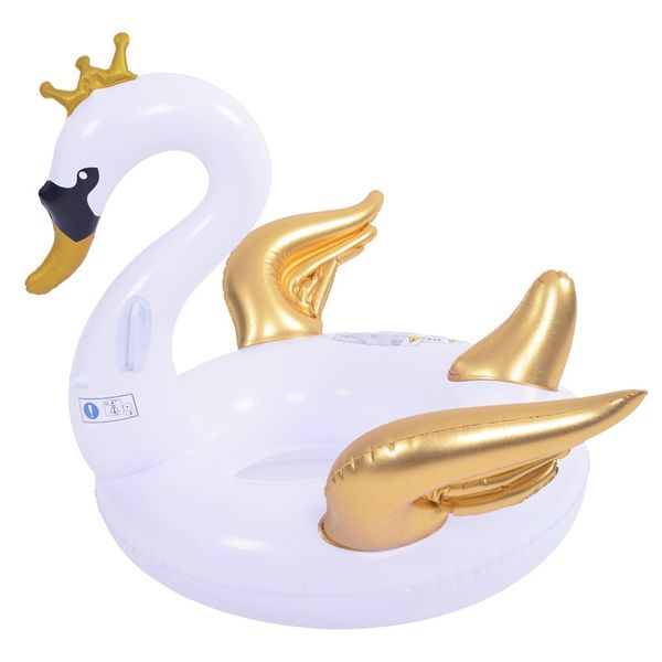 2 colors giant inflatable swimming circle inflatable float swan swimming ring with gold wings kids water party toy piscina
2 colors giant inflatable swimming circle inflatable float swan swimming ring with gold wings kids water party toy piscina