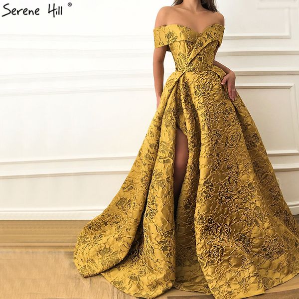 dubai gold evening gowns 2019 dubai fashion off shoulder evening gowns serene hill la6484, White;black
dubai gold evening gowns 2019 dubai fashion off shoulder evening gowns serene hill la6484, White;black