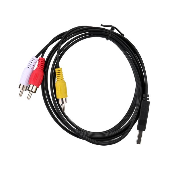 1.5m/5ft usb male to 3 rca av audio video cable cord adapter for tv hdtv dvdcomputer/hdtv/lapin audio video cable
1.5m/5ft usb male to 3 rca av audio video cable cord adapter for tv hdtv dvdcomputer/hdtv/lapin audio video cable