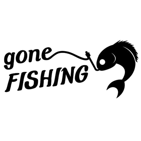 16*6.9cm gone fishing sticker decal cute and interesting fashion sticker decals vinyl sticker car decor
16*6.9cm gone fishing sticker decal cute and interesting fashion sticker decals vinyl sticker car decor