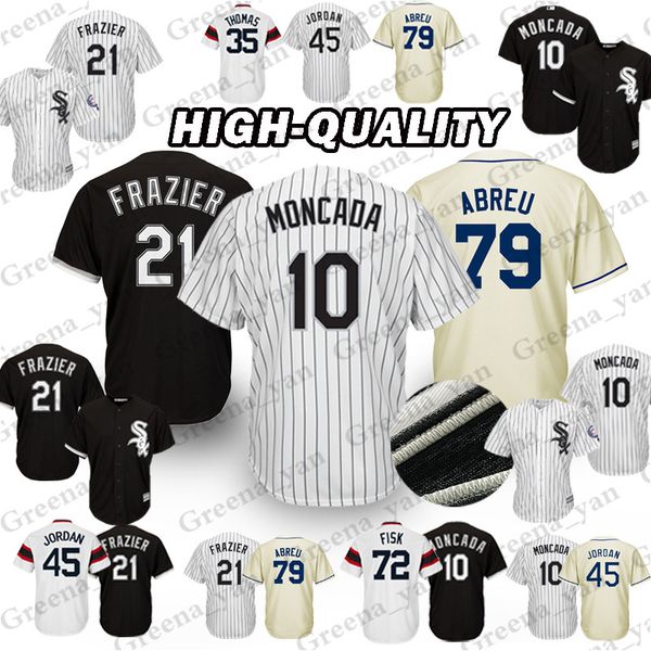 Chicago white ox ba eball jer ey 8 bo jack on 45 michael 35 frank thoma 21 todd frazier 79 jo e abreu 10 yoan moncada jer ey adult
Chicago white ox ba eball jer ey 8 bo jack on 45 michael 35 frank thoma 21 todd frazier 79 jo e abreu 10 yoan moncada jer ey adult