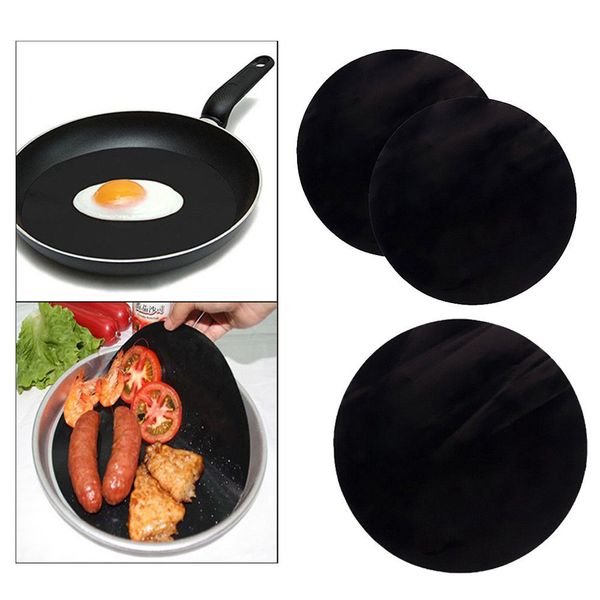 2pcs reuseable non-stick mat pan fry liner sheet cooking wok sheet pad kitchen bbq baking mats cooking tool round 24cm diameter
2pcs reuseable non-stick mat pan fry liner sheet cooking wok sheet pad kitchen bbq baking mats cooking tool round 24cm diameter