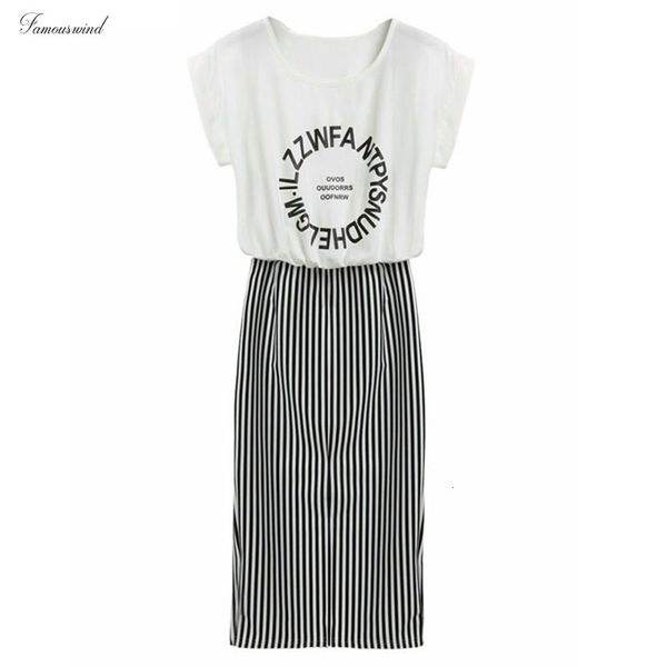 2 in dress 1 one piece print striped letter party dresses midi short sleeve vestidos long dresses designer clothes, Black;gray
2 in dress 1 one piece print striped letter party dresses midi short sleeve vestidos long dresses designer clothes, Black;gray