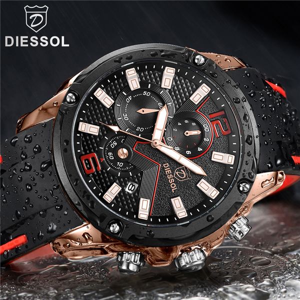 diessol mens watches casual quartz watch men rubber strap waterproof sport wristwatch relogio masculin, Slivery;brown
diessol mens watches casual quartz watch men rubber strap waterproof sport wristwatch relogio masculin, Slivery;brown