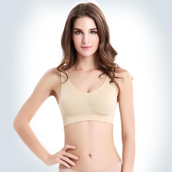 women padded vest sport bra running slim-type shockproof thin mold cup nylon women bandage sportwear underwear fitness, White;black
women padded vest sport bra running slim-type shockproof thin mold cup nylon women bandage sportwear underwear fitness, White;black
