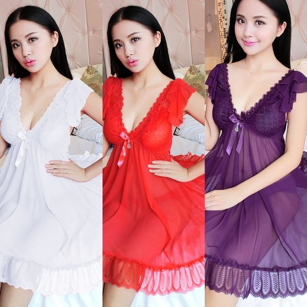 women's suit transparent thin gauze nightdress women's suit transparent thin pajamas pajamas gauze nightdress, Blue;red
women's suit transparent thin gauze nightdress women's suit transparent thin pajamas pajamas gauze nightdress, Blue;red