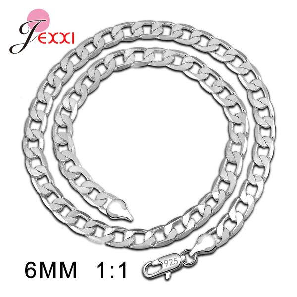 drop shipping genuine 925 sterling silver chain necklaces super cool sideways chains necklace women men jewelry accessory
drop shipping genuine 925 sterling silver chain necklaces super cool sideways chains necklace women men jewelry accessory