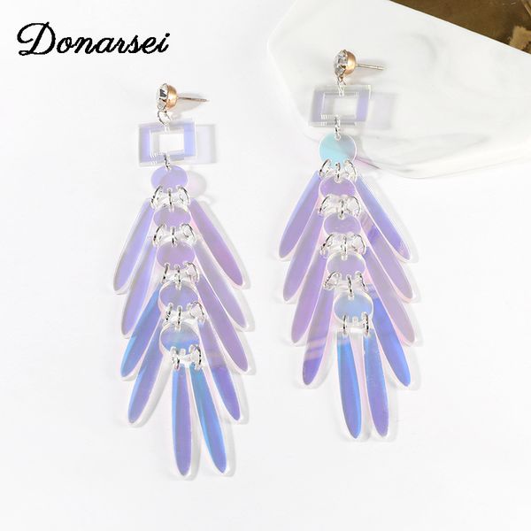 donarsei 2020 new fashion laser long feather acrylic earrings for women personality taasel sequins drop dangling earrings party, Silver
donarsei 2020 new fashion laser long feather acrylic earrings for women personality taasel sequins drop dangling earrings party, Silver