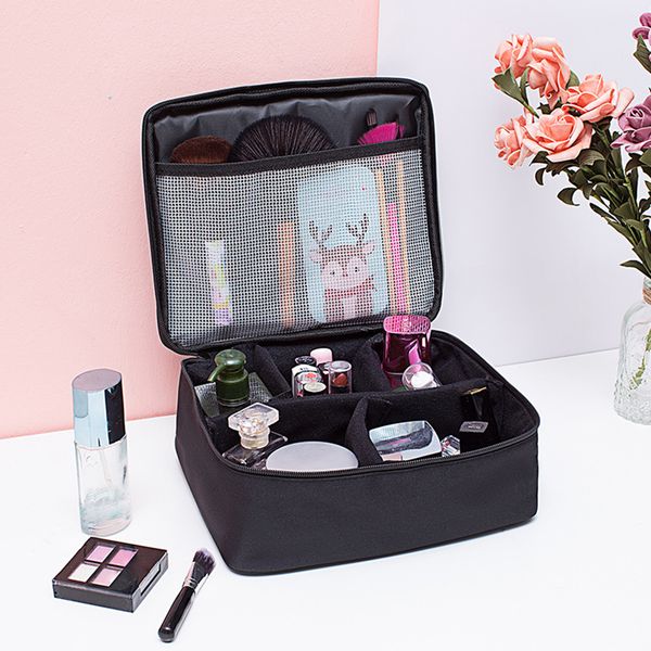 large capacity cosmetics case waterproof storage travel oxford cloth portable makeup bag organizer tote zipper
large capacity cosmetics case waterproof storage travel oxford cloth portable makeup bag organizer tote zipper