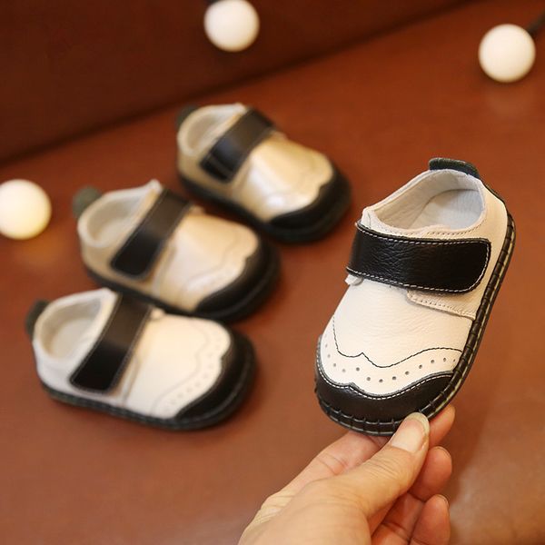 new baby boys dress shoes genuine leather breathable soft toddler boy shoes infant leather shoes, Black;grey
new baby boys dress shoes genuine leather breathable soft toddler boy shoes infant leather shoes, Black;grey