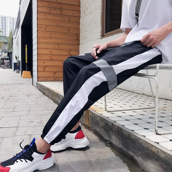 men's pants men 9 casual loose nine korean version trend eight small feet 77 points streetwear, Black
men's pants men 9 casual loose nine korean version trend eight small feet 77 points streetwear, Black