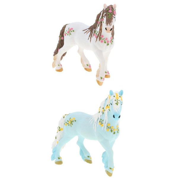 2pcs elven horse with flower animal model figurines kids toy home decor
2pcs elven horse with flower animal model figurines kids toy home decor