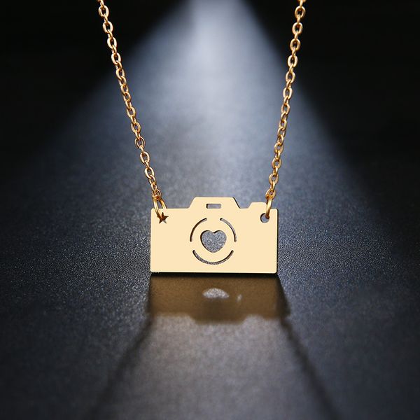 stainless steel necklace for women lover's gold and silver color camera pendant maxi necklace choker
stainless steel necklace for women lover's gold and silver color camera pendant maxi necklace choker
