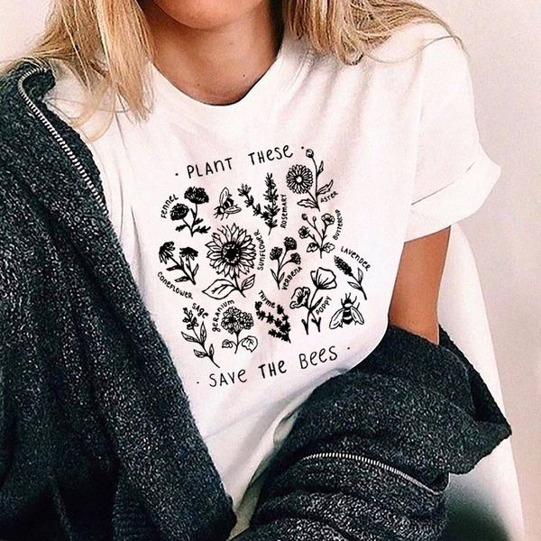 plant these save the bees flower version shirt women causal save bees plant trees clean seas shirt tumblr graphic tees, White
plant these save the bees flower version shirt women causal save bees plant trees clean seas shirt tumblr graphic tees, White