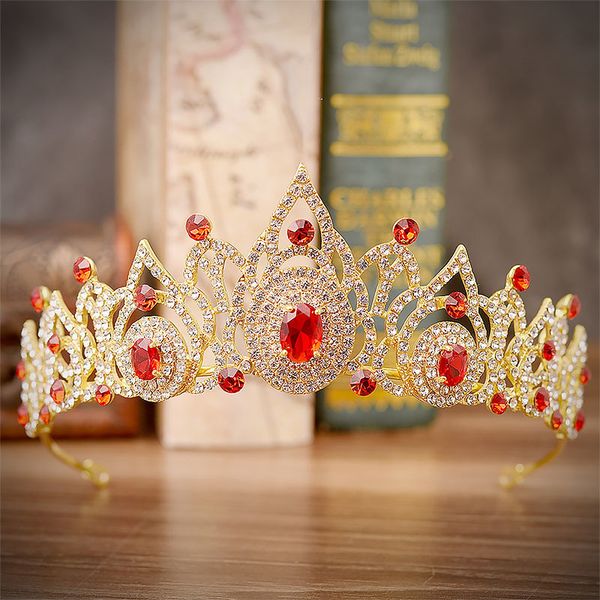 vintage gold crystal rhinestone bridal tiara and crown pageant bride noiva diadem headpiece wedding hair jewelry accessories jl, Golden;white 
vintage gold crystal rhinestone bridal tiara and crown pageant bride noiva diadem headpiece wedding hair jewelry accessories jl, Golden;white