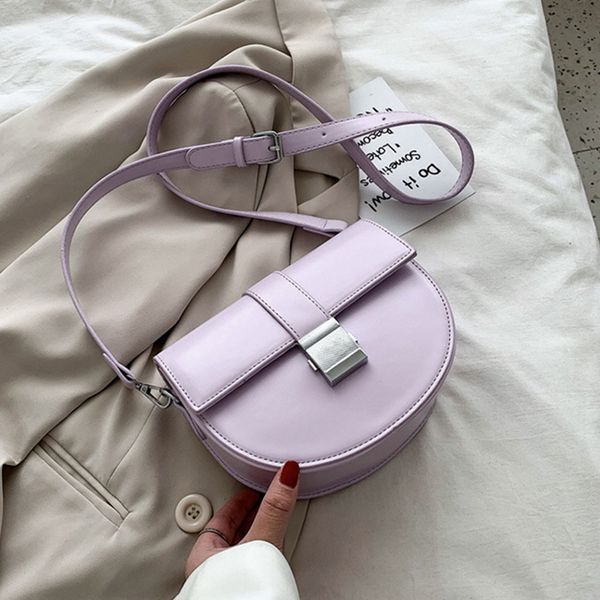 personalized square buckle women's shoulder bags simple solid small pu saddle bag summer lady messenger bags purses sac
personalized square buckle women's shoulder bags simple solid small pu saddle bag summer lady messenger bags purses sac
