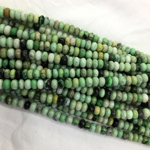 natural genuine green hydrogrossula garnet rondelle necklaces or bracelets beads 15" 06217, Crystal
natural genuine green hydrogrossula garnet rondelle necklaces or bracelets beads 15" 06217, Crystal
