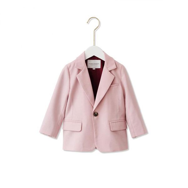 kids blazers spirng autumn casual suit jackets clothing single button regular solid color casual children clothes, Blue;gray
kids blazers spirng autumn casual suit jackets clothing single button regular solid color casual children clothes, Blue;gray