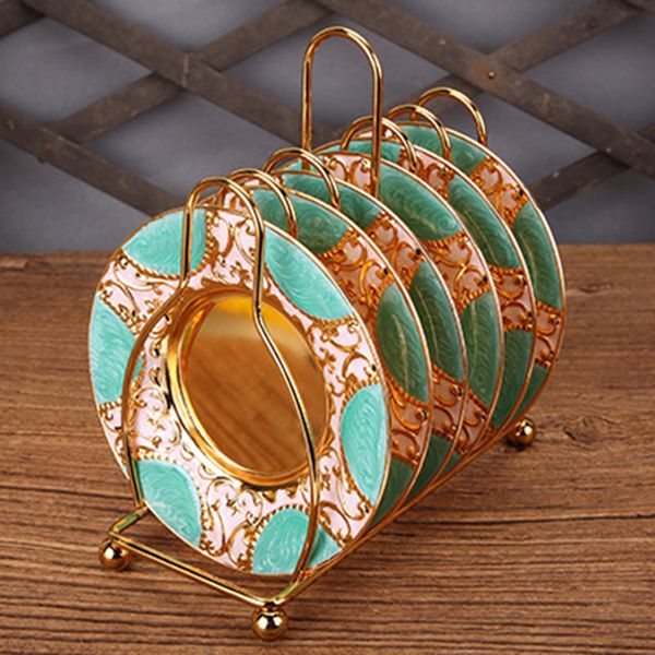 6pcs set cocktail drink tableware and serving vintage holder metal saucer coffee pad kitchen dining bar
6pcs set cocktail drink tableware and serving vintage holder metal saucer coffee pad kitchen dining bar