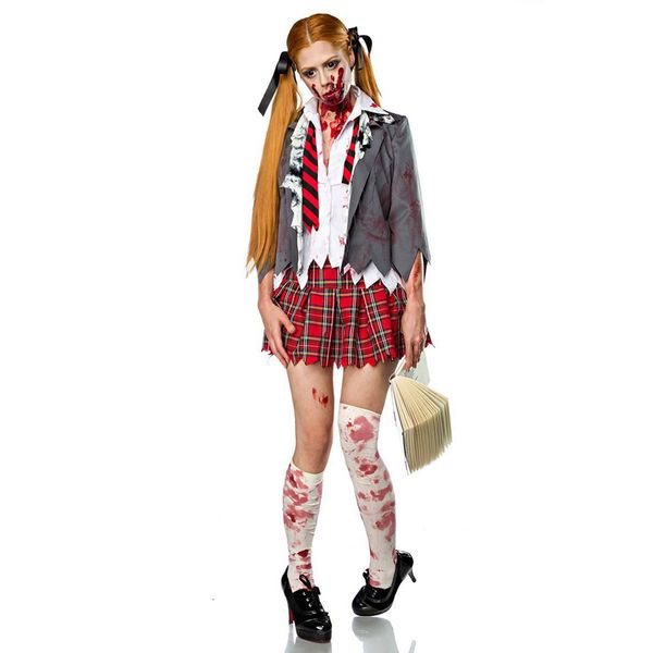 хэллоуин косплей костюм для женщин страшных школьница зомби vampire set carnival партии ужасы кровавых студенческого uniform outfit, Blue
хэллоуин косплей костюм для женщин страшных школьница зомби vampire set carnival партии ужасы кровавых студенческого uniform outfit, Blue