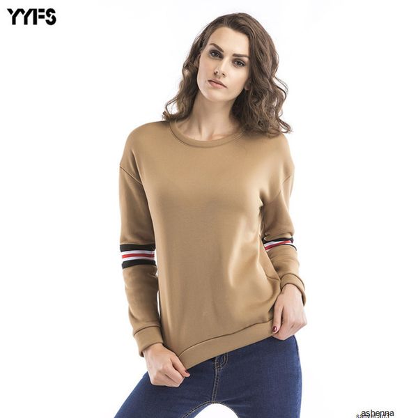 womens designer season long sleeve plus velvet sweater round neck letter embroidered shirt womenso9yh, Black;brown
womens designer season long sleeve plus velvet sweater round neck letter embroidered shirt womenso9yh, Black;brown