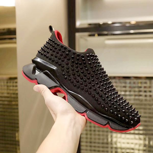 low to help british wind rivet shoeschanel men's tide breathable slip-on women sports shoes personality thick bottom one pedal casual s, Black
low to help british wind rivet shoeschanel men's tide breathable slip-on women sports shoes personality thick bottom one pedal casual s, Black