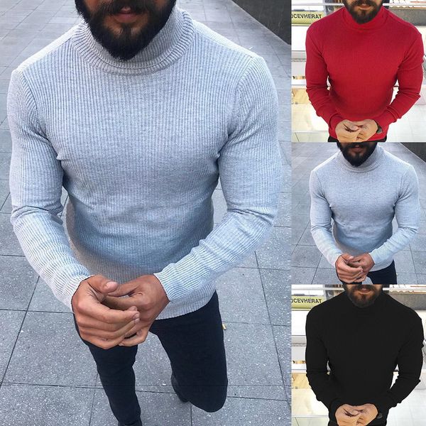 2019 fashion sweater for men grey black red pullovers turtleneck slim fit jumpers knit warm korean style casual clothing men, White;black
2019 fashion sweater for men grey black red pullovers turtleneck slim fit jumpers knit warm korean style casual clothing men, White;black