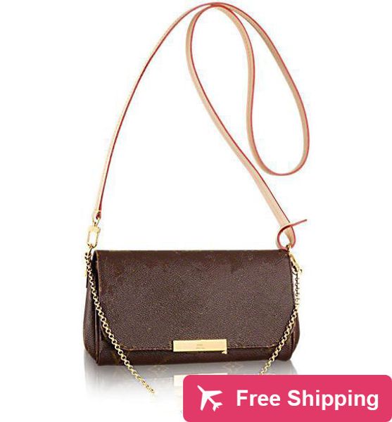 real leather 40718 favorite luxury handbag fashion crossbody women bag favorite design chain clutch leather strap1