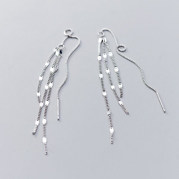 dangle & chandelier 925 sterling silver korean fashion tassel earrings 13cm long for women temperament jewelry party gift
dangle & chandelier 925 sterling silver korean fashion tassel earrings 13cm long for women temperament jewelry party gift