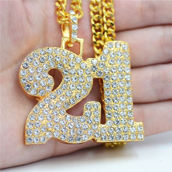 fashion and american street dance accessories water cuban chain men's hip hop pendant jewelry no.21 necklace, Silver
fashion and american street dance accessories water cuban chain men's hip hop pendant jewelry no.21 necklace, Silver