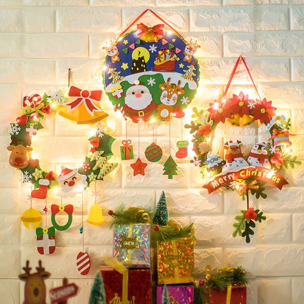 christmas felt garland pendant handmade non-woven diy christmas decoration party knocker diy kit
christmas felt garland pendant handmade non-woven diy christmas decoration party knocker diy kit