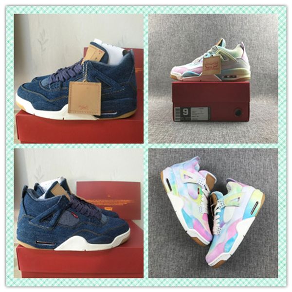 4 denim white blue rainbow game red new mens basketball shoes 4s jeans mens sports designer sneakers with box size 7~13
4 denim white blue rainbow game red new mens basketball shoes 4s jeans mens sports designer sneakers with box size 7~13