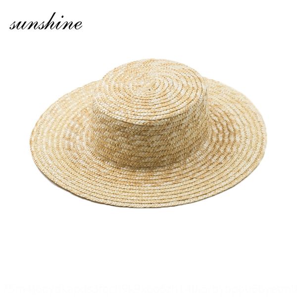 all-match super wide eaves classic flat straw hat sun-proof flat straw hat, Blue;gray
all-match super wide eaves classic flat straw hat sun-proof flat straw hat, Blue;gray